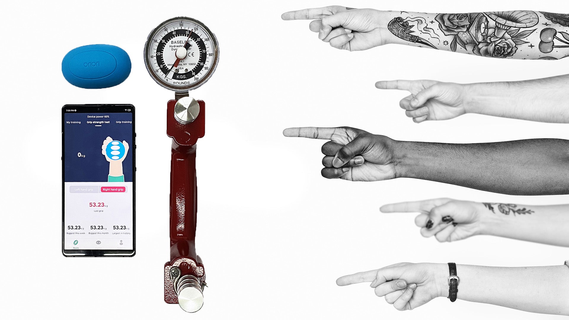 Strength Measurement and Strengthening Training in Hand Rehabilitation