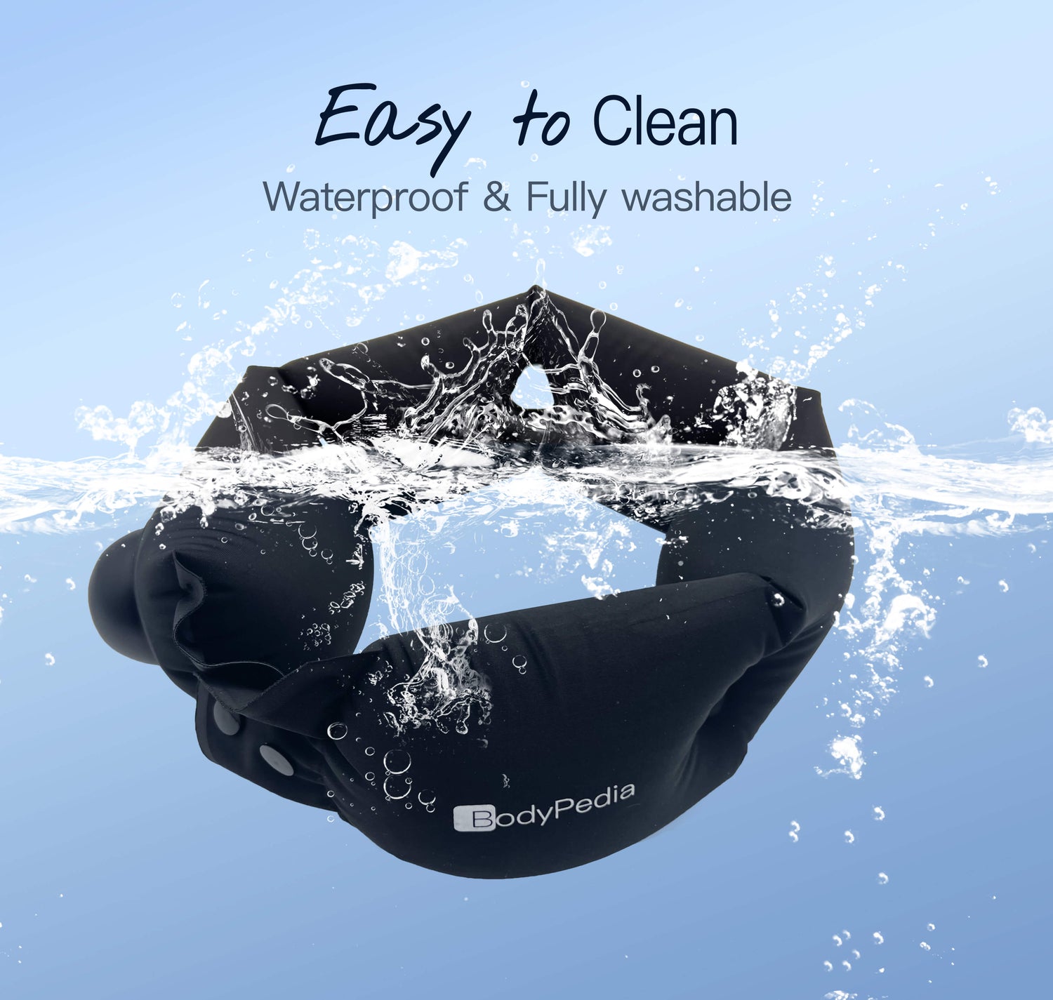 BodyPedia Air Inflatable Travel Pillow - BodyPedia