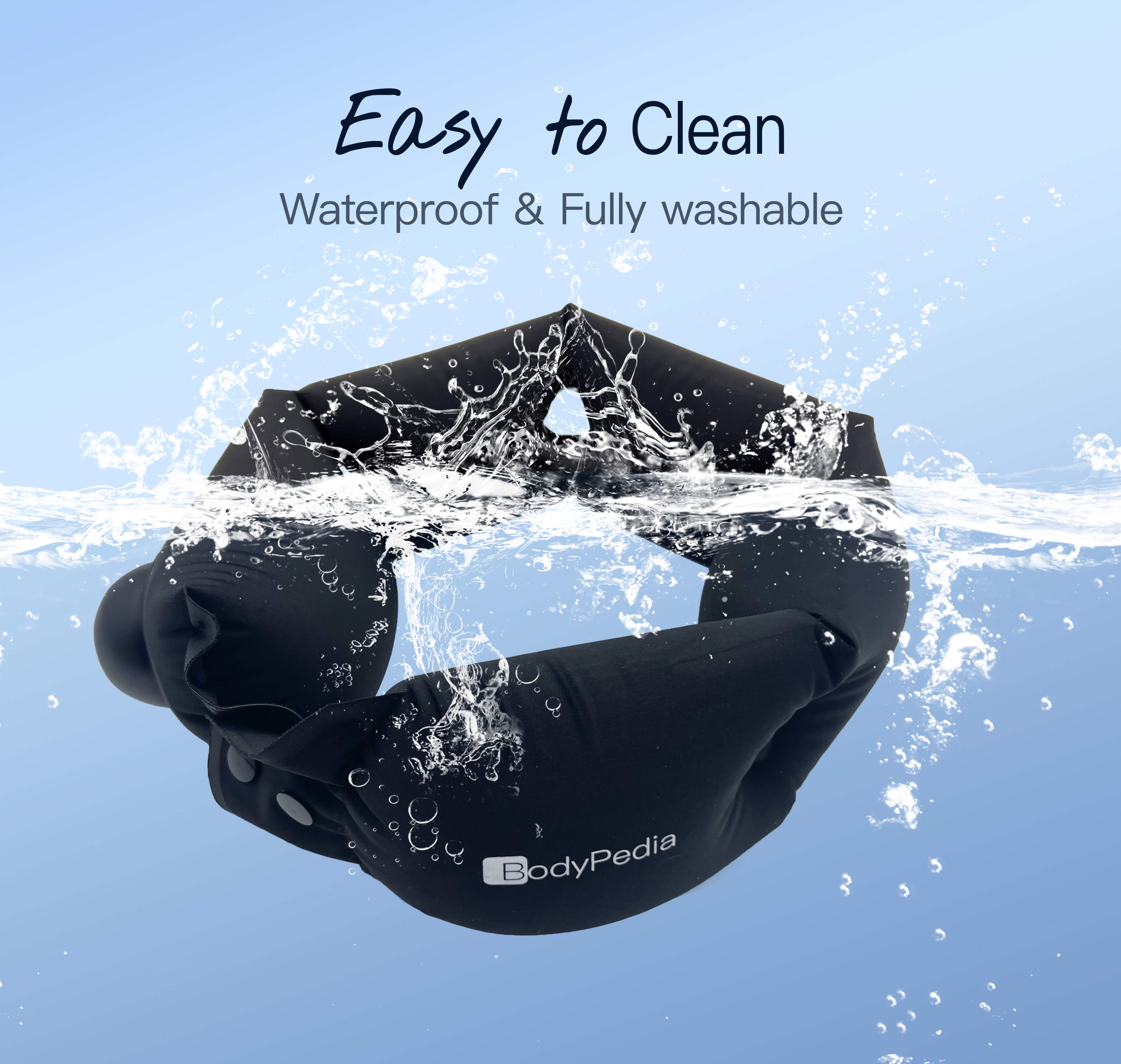 BodyPedia Air Inflatable Travel Pillow - BodyPedia