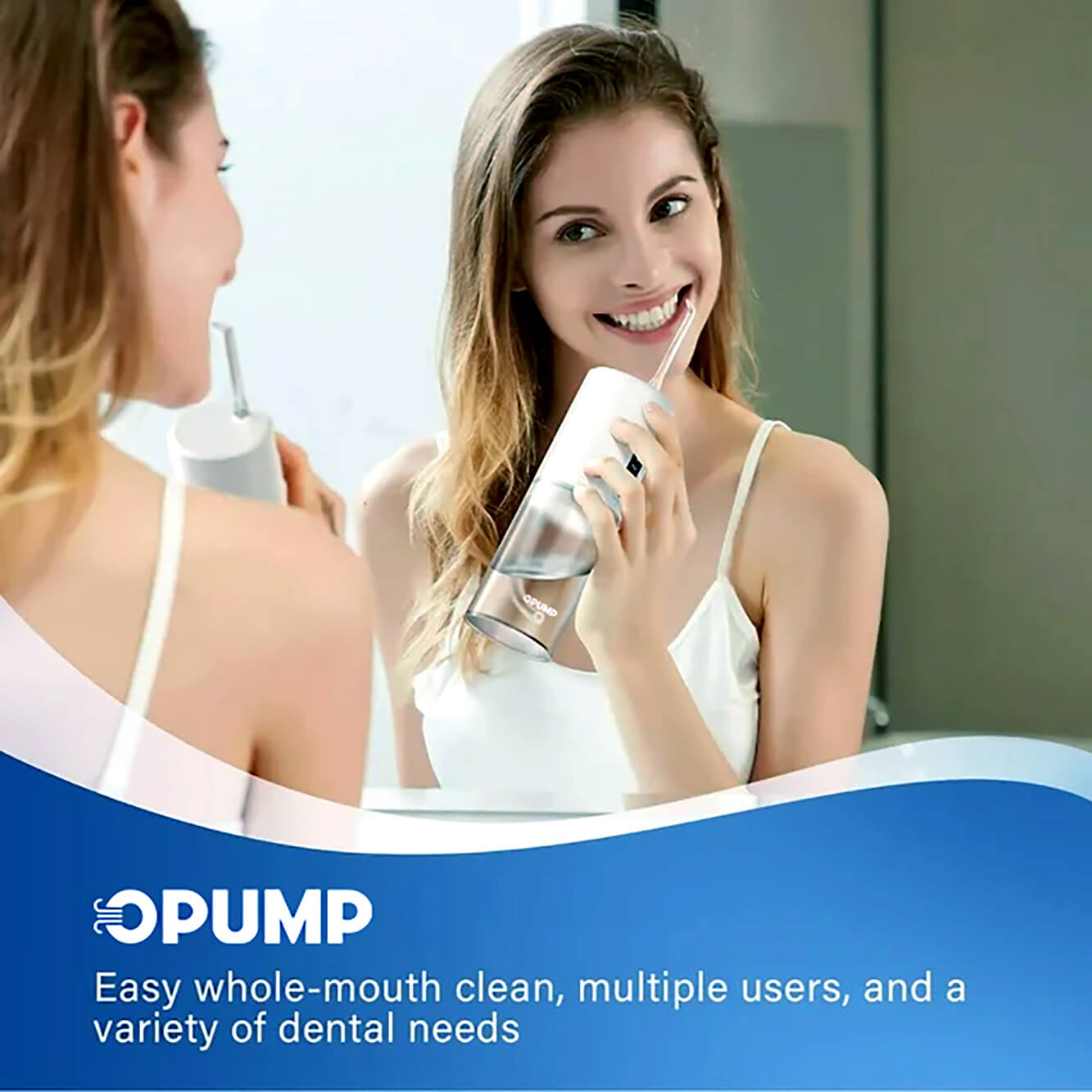 OPUMP Cordless Water Flosser - BodyPedia