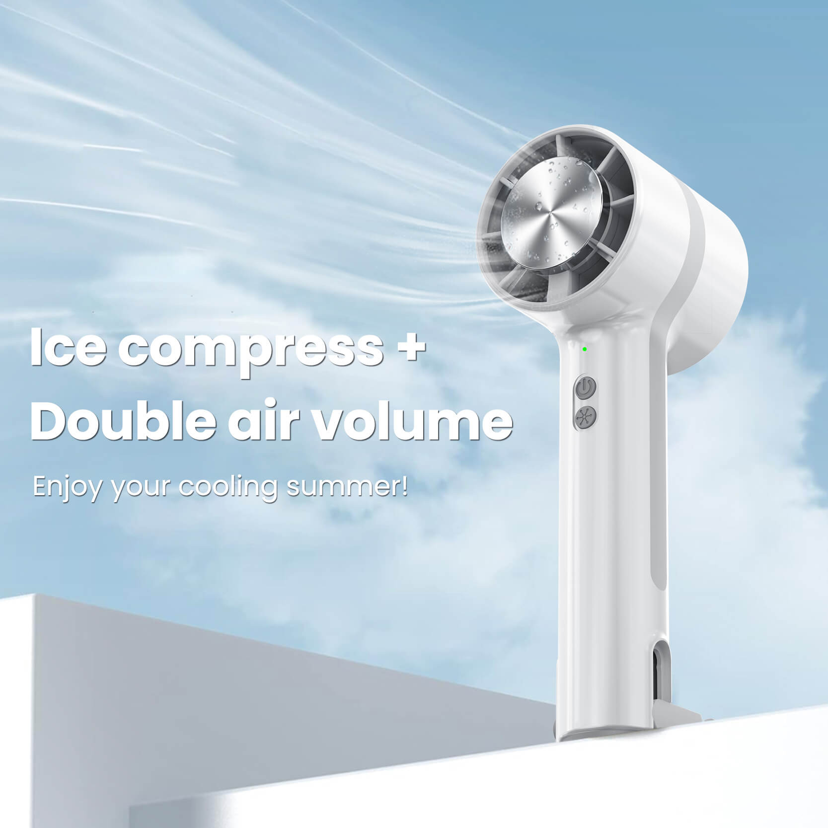BodyPedia Cold Compress Portable Fan - BodyPedia