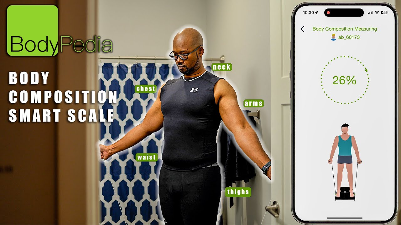 Load video: I&#39;ve been testing the BodyPedia Body Composition Smart Scale for over 3-months so I can tell you if it works as advertised. It&#39;s supposed to analyze your body and take measurements like you would do with a tape measure. All of the data feeds into the BodyPedia app which can be integrated with Apple Health. I also share how I lost 24 pounds.