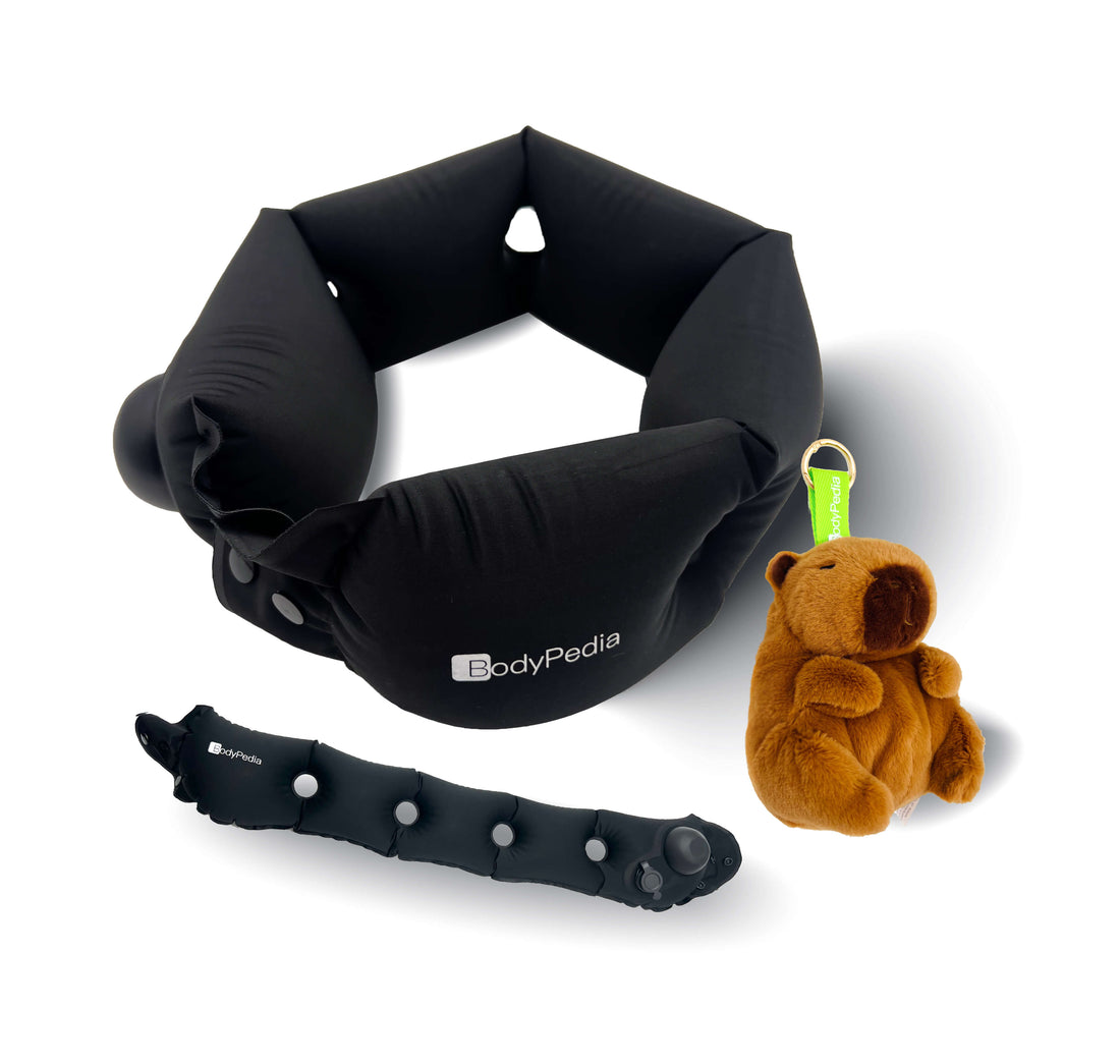 BodyPedia Air Inflatable Travel Pillow - BodyPedia