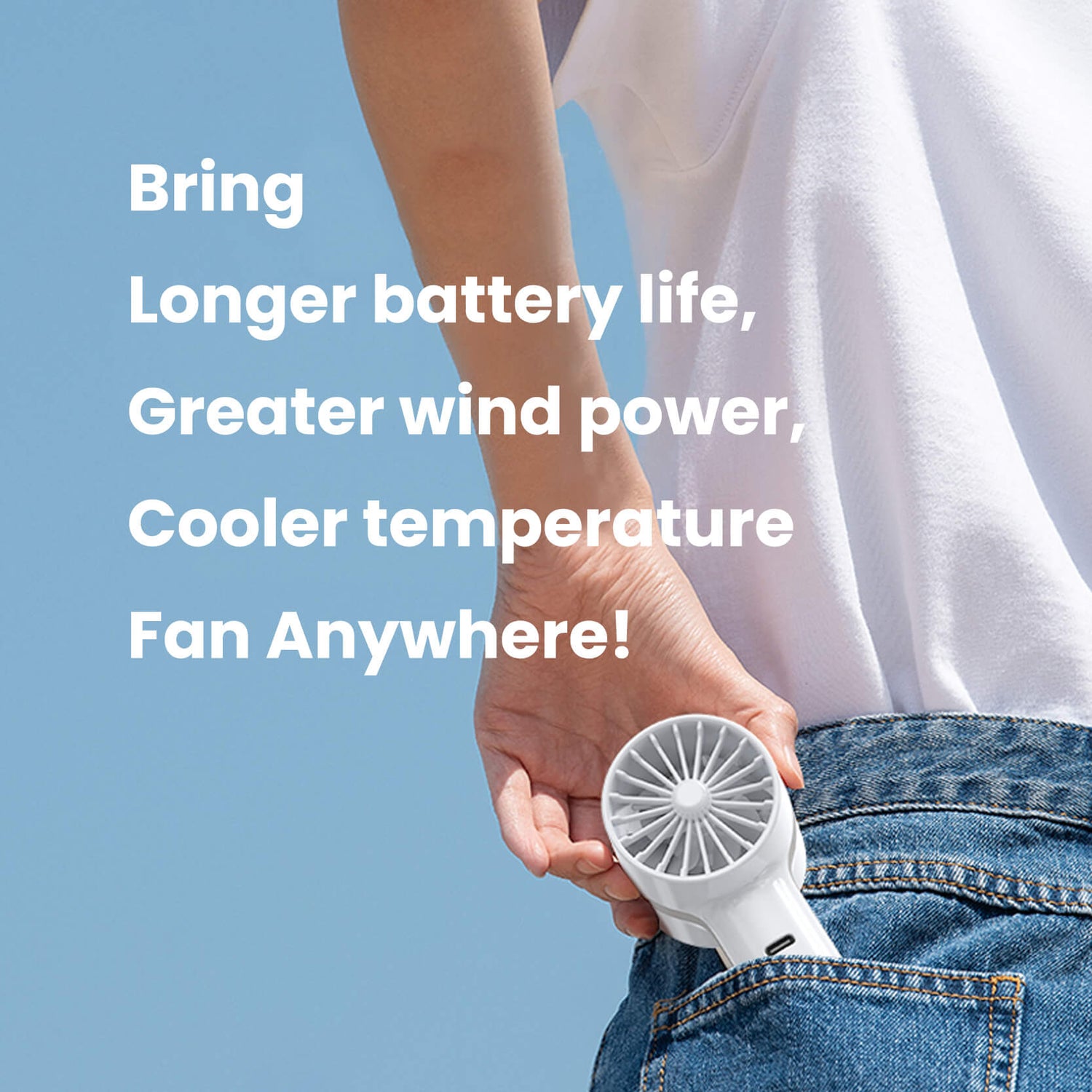 Cold Compress Portable Fan