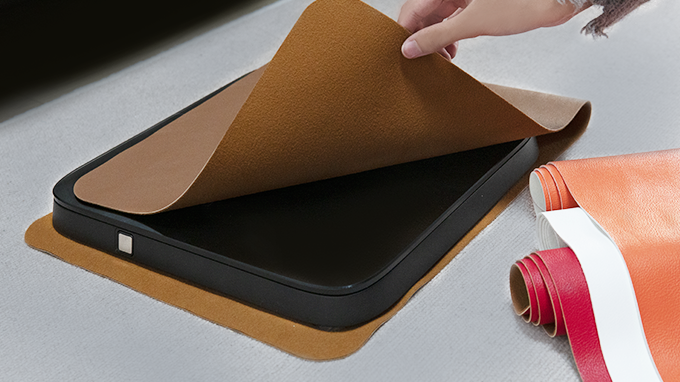 Microfiber leather cover
